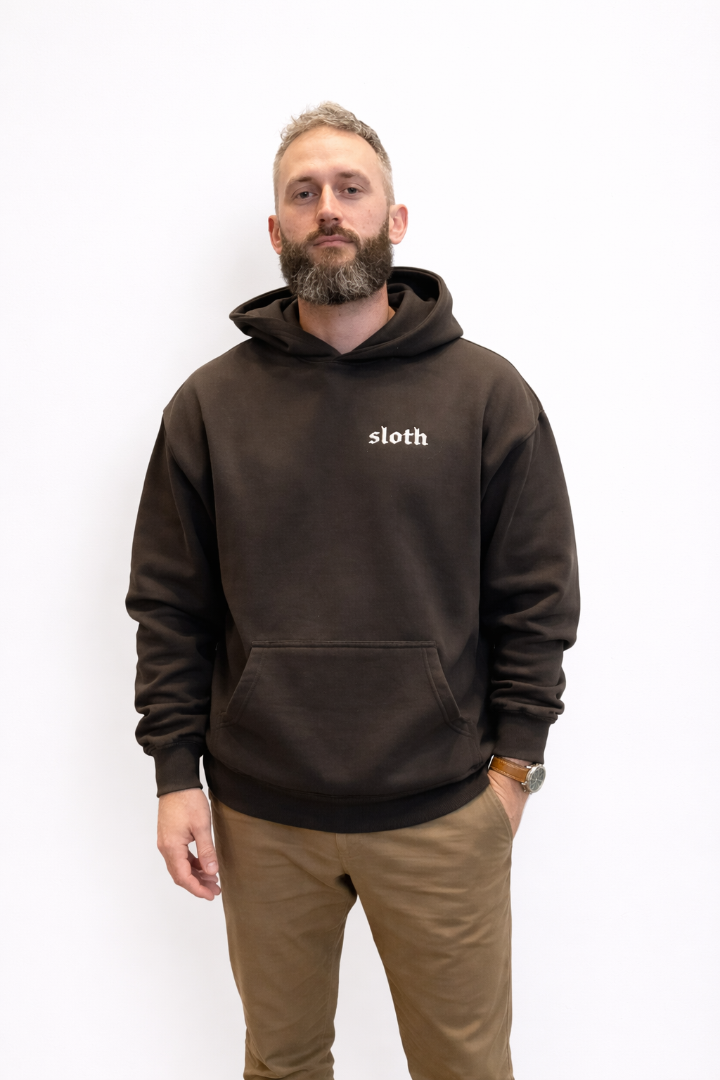 Sloth Box Hoodie- Comfort VS Discipline